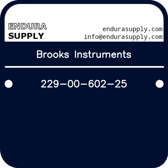 brooks-instruments-229-00-602-25