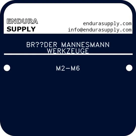 bruder-mannesmann-werkzeuge-m2-m6