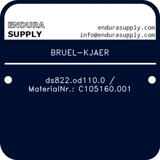 bruel-kjaer-ds822od1100-materialnr-c105160001