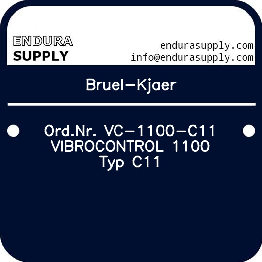 bruel-kjaer-ordnr-vc-1100-c11-vibrocontrol-1100-typ-c11
