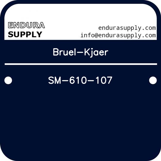 bruel-kjaer-sm-610-107