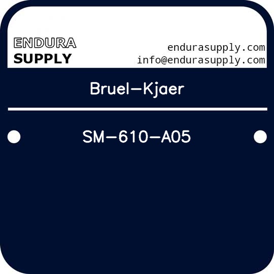 bruel-kjaer-sm-610-a05