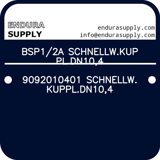 bsp12a-schnellwkuppldn104-9092010401-schnellwkuppldn104