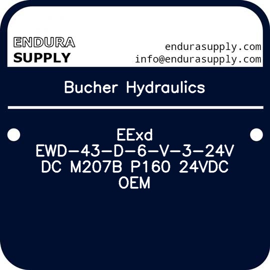 bucher-hydraulics-eexd-ewd-43-d-6-v-3-24v-dc-m207b-p160-24vdc-oem