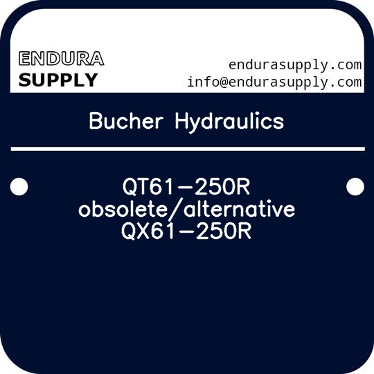 bucher-hydraulics-qt61-250r-obsoletealternative-qx61-250r