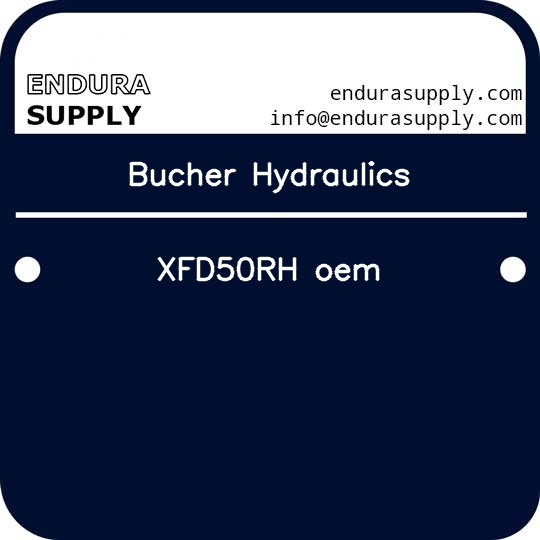 bucher-hydraulics-xfd50rh-oem