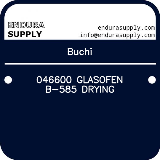 buchi-046600-glasofen-b-585-drying