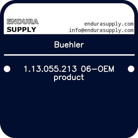 buehler-113055213-06-oem-product
