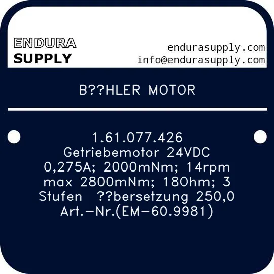 buhler-motor-161077426-getriebemotor-24vdc-0275a-2000mnm-14rpm-max-2800mnm-18ohm-3-stufen-ubersetzung-2500-art-nrem-609981