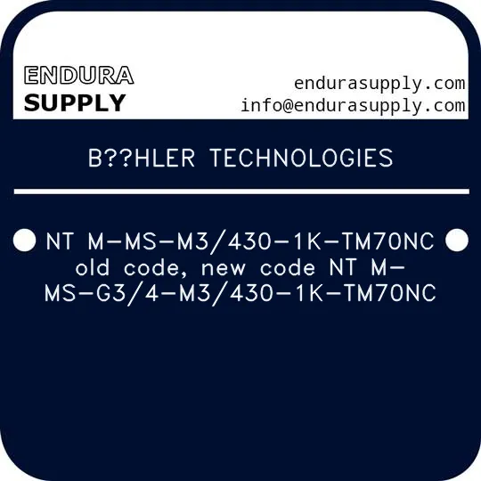 buhler-technologies-nt-m-ms-m3430-1k-tm70nc-old-code-new-code-nt-m-ms-g34-m3430-1k-tm70nc