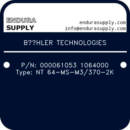buhler-technologies-pn-000061053-1064000-type-nt-64-ms-m3370-2k