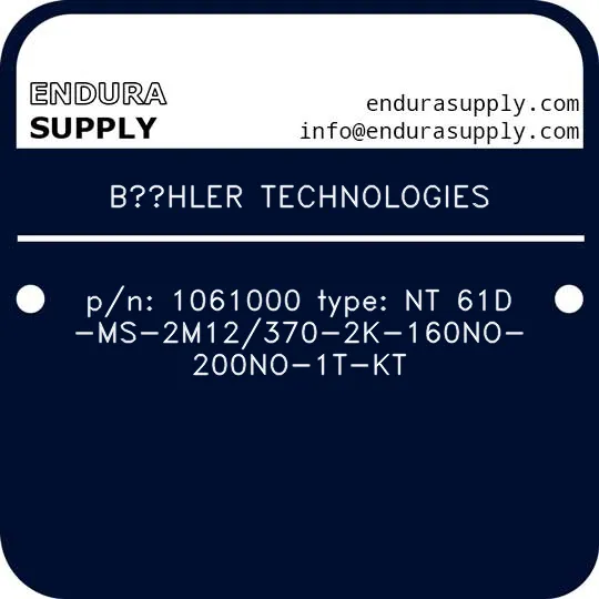 buhler-technologies-pn-1061000-type-nt-61d-ms-2m12370-2k-160no-200no-1t-kt