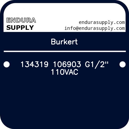 burkert-134319-106903-g12-110vac