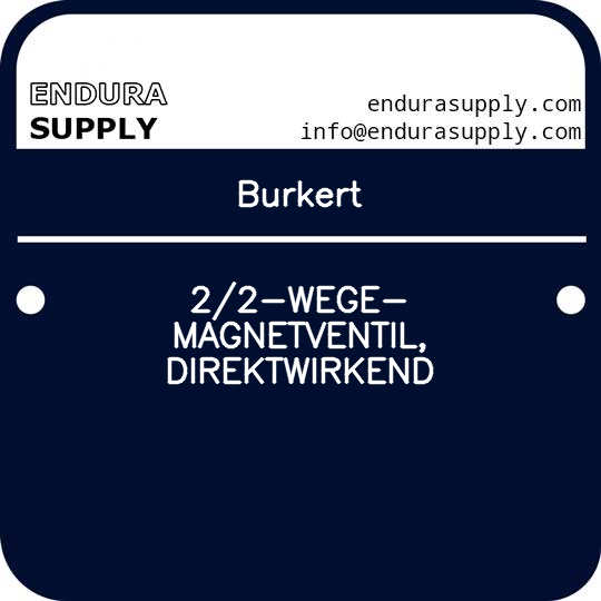 burkert-22-wege-magnetventil-direktwirkend