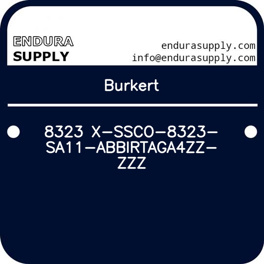 burkert-8323-x-ssco-8323-sa11-abbirtaga4zz-zzz