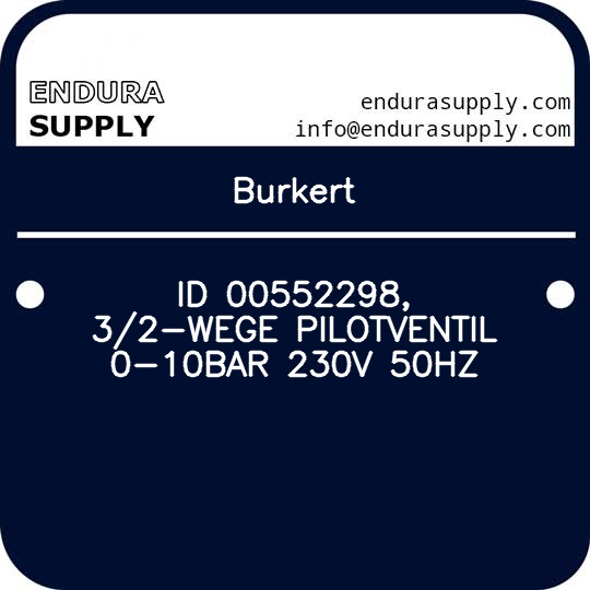 burkert-id-00552298-32-wege-pilotventil-0-10bar-230v-50hz