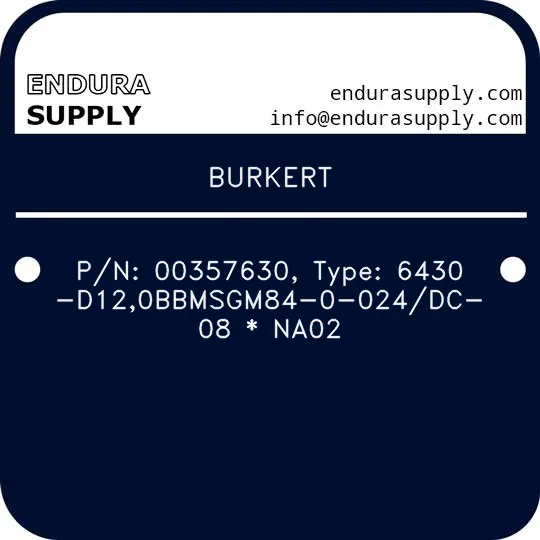 burkert-pn-00357630-type-6430-d120bbmsgm84-0-024dc-08-na02