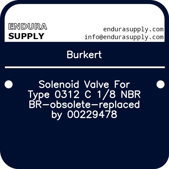burkert-solenoid-valve-for-type-0312-c-18-nbr-br-obsolete-replaced-by-00229478