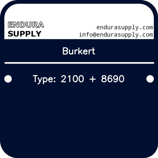 burkert-type-2100-8690