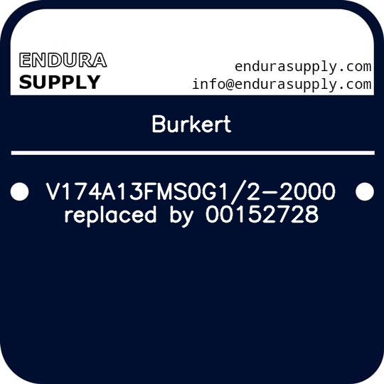 burkert-v174a13fms0g12-2000-replaced-by-00152728