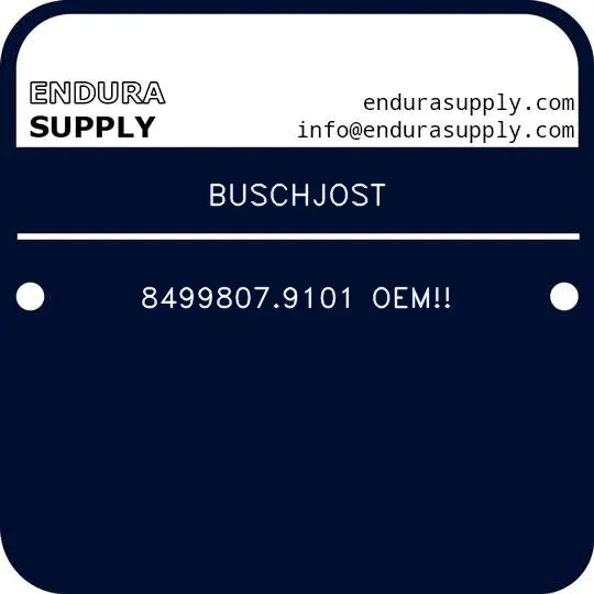 buschjost-84998079101-oem