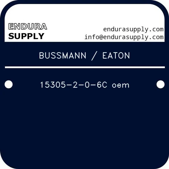 bussmann-eaton-15305-2-0-6c-oem