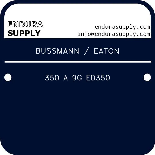 bussmann-eaton-350-a-9g-ed350
