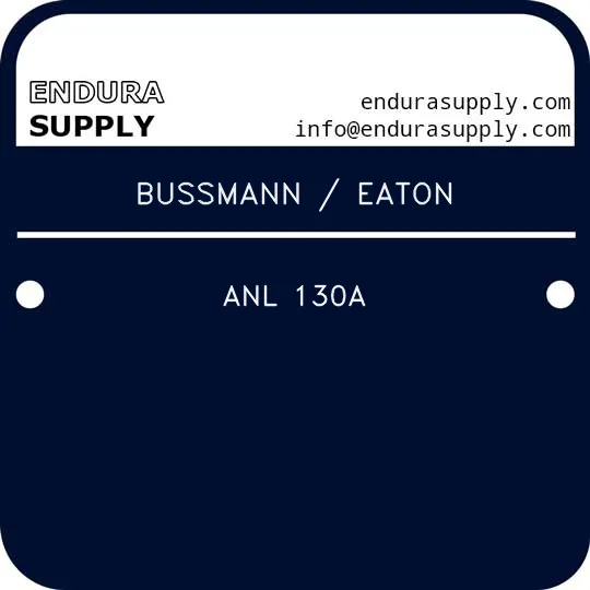 bussmann-eaton-anl-130a