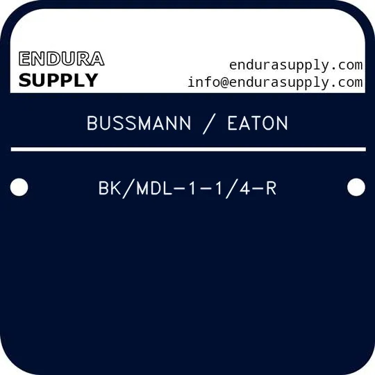 bussmann-eaton-bkmdl-1-14-r