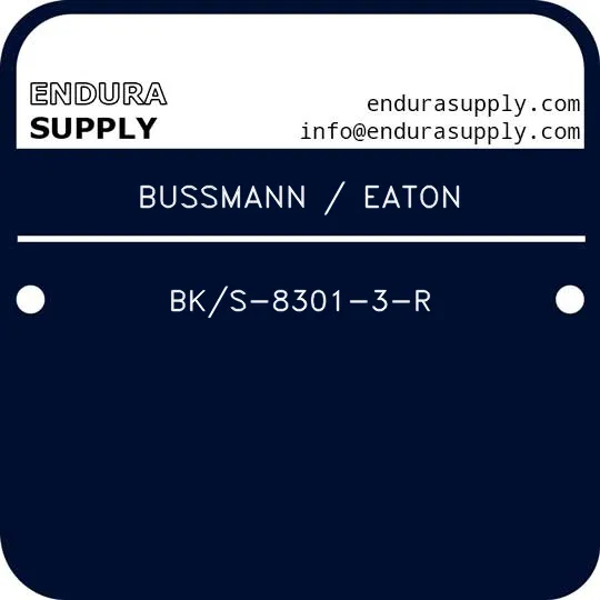 bussmann-eaton-bks-8301-3-r