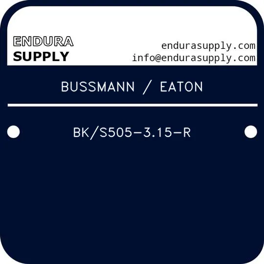 bussmann-eaton-bks505-315-r