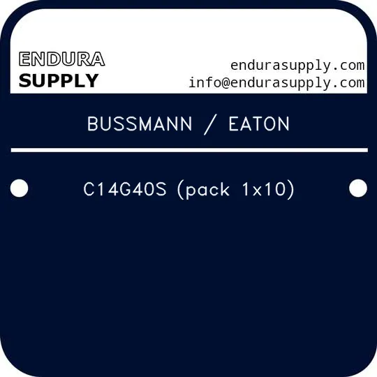 bussmann-eaton-c14g40s-pack-1x10