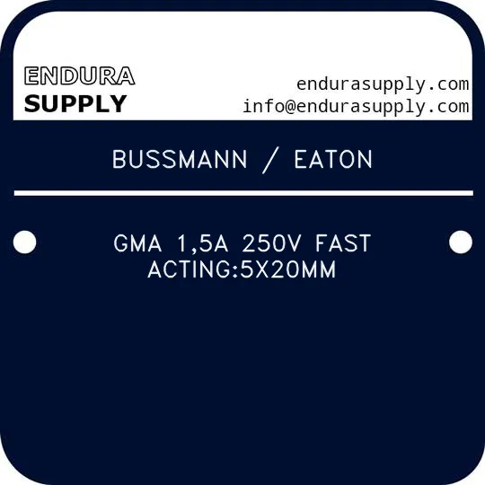 bussmann-eaton-gma-15a-250v-fast-acting5x20mm