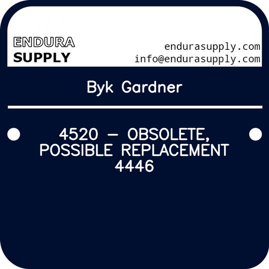 byk-gardner-4520-obsolete-possible-replacement-4446