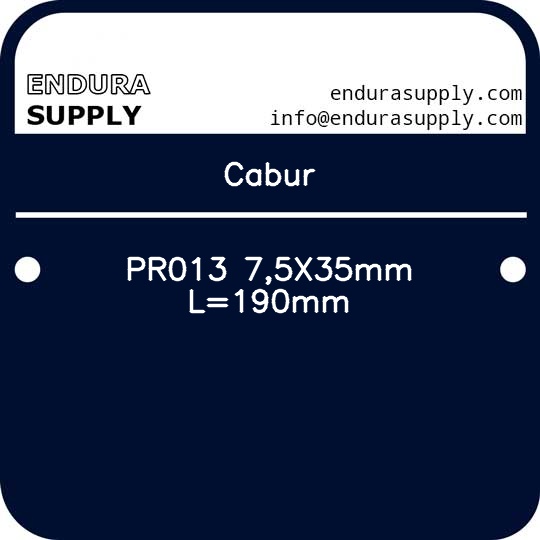 cabur-pr013-75x35mm-l190mm