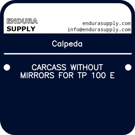 calpeda-carcass-without-mirrors-for-tp-100-e