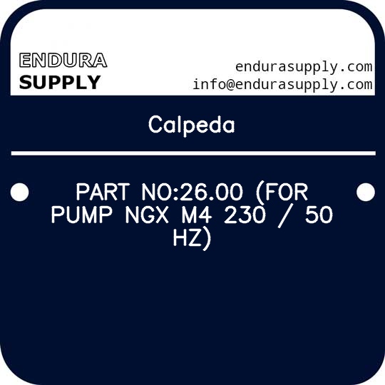 calpeda-part-no2600-for-pump-ngx-m4-230-50-hz