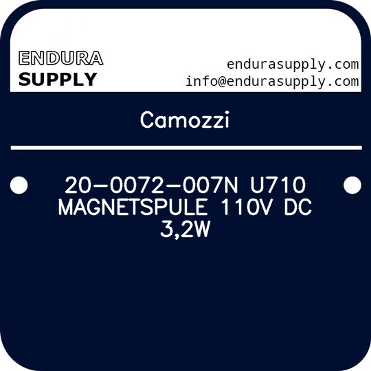 camozzi-20-0072-007n-u710-magnetspule-110v-dc-32w