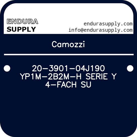camozzi-20-3901-04j190-yp1m-2b2m-h-serie-y-4-fach-su