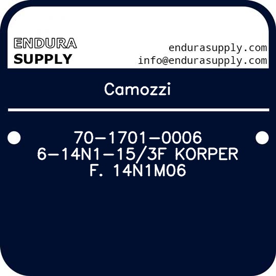 camozzi-70-1701-0006-6-14n1-153f-korper-f-14n1m06