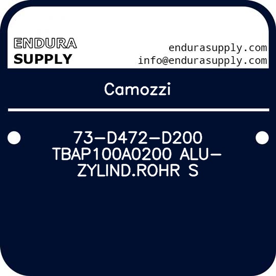 camozzi-73-d472-d200-tbap100a0200-alu-zylindrohr-s