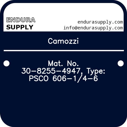 camozzi-mat-no-30-8255-4947-type-psco-606-14-6