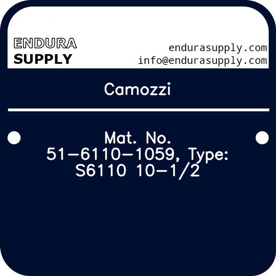 camozzi-mat-no-51-6110-1059-type-s6110-10-12