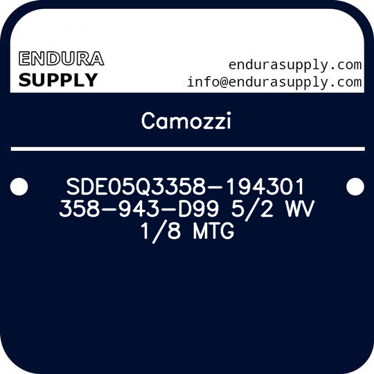 camozzi-sde05q3358-194301-358-943-d99-52-wv-18-mtg