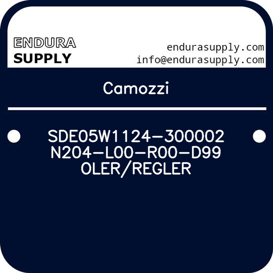 camozzi-sde05w1124-300002-n204-l00-r00-d99-olerregler