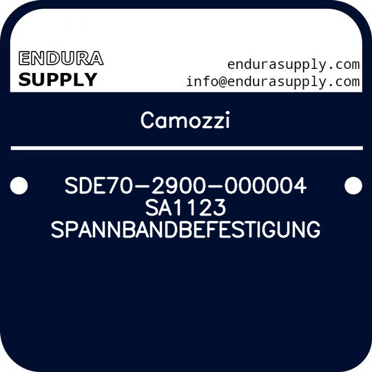 camozzi-sde70-2900-000004-sa1123-spannbandbefestigung
