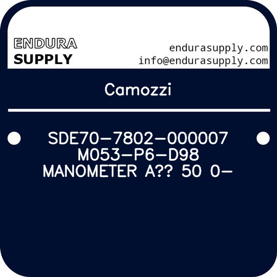 camozzi-sde70-7802-000007-m053-p6-d98-manometer-a-50-0