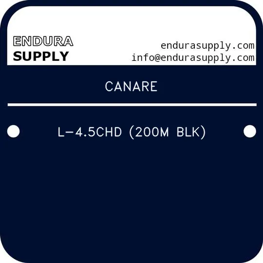 canare-l-45chd-200m-blk