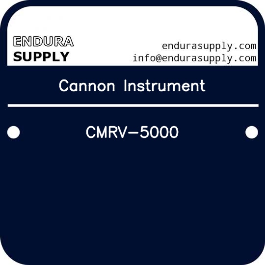 cannon-instrument-cmrv-5000