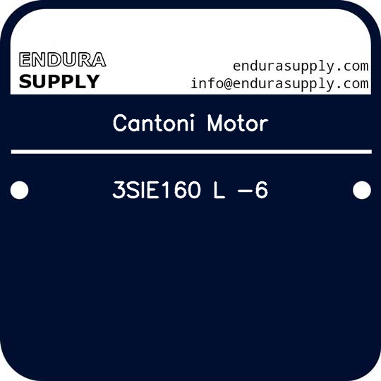cantoni-motor-3sie160-l-6